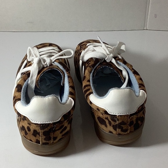 Madden Girl Giia Leopard Print Sneakers - Picture 7 of 10
